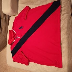 RALPH LAUREN POLO Big Pony Mesh Polo Shirt (Big & Tall)